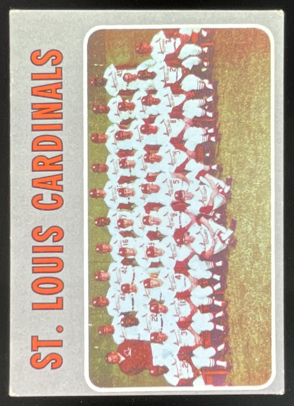 1970 Topps #549 St. Louis Cardinals product image 1, provided for visual reference and product detail review