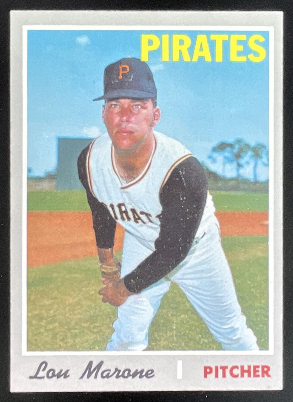 1970 Topps #703 Lou Marone RC product image 1, provided for visual reference and product detail review
