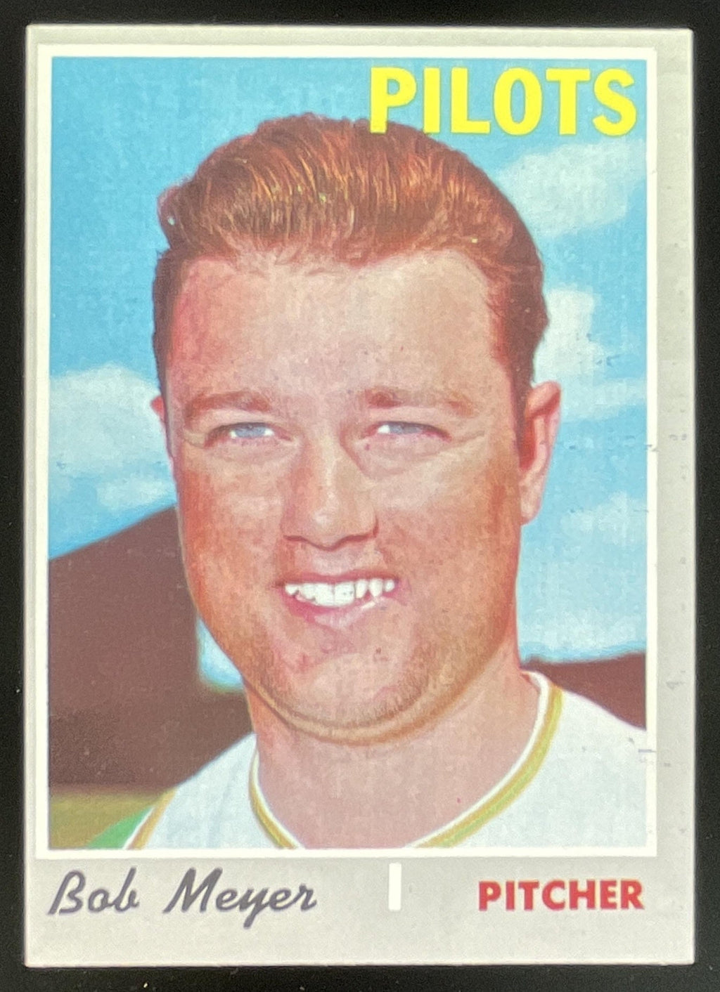 1970 Topps #667 Bob Meyer product image 1, provided for visual reference and product detail review