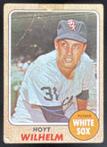 1968 Topps #350 Hoyt Wilhelm product image 1, provided for visual reference and product detail review