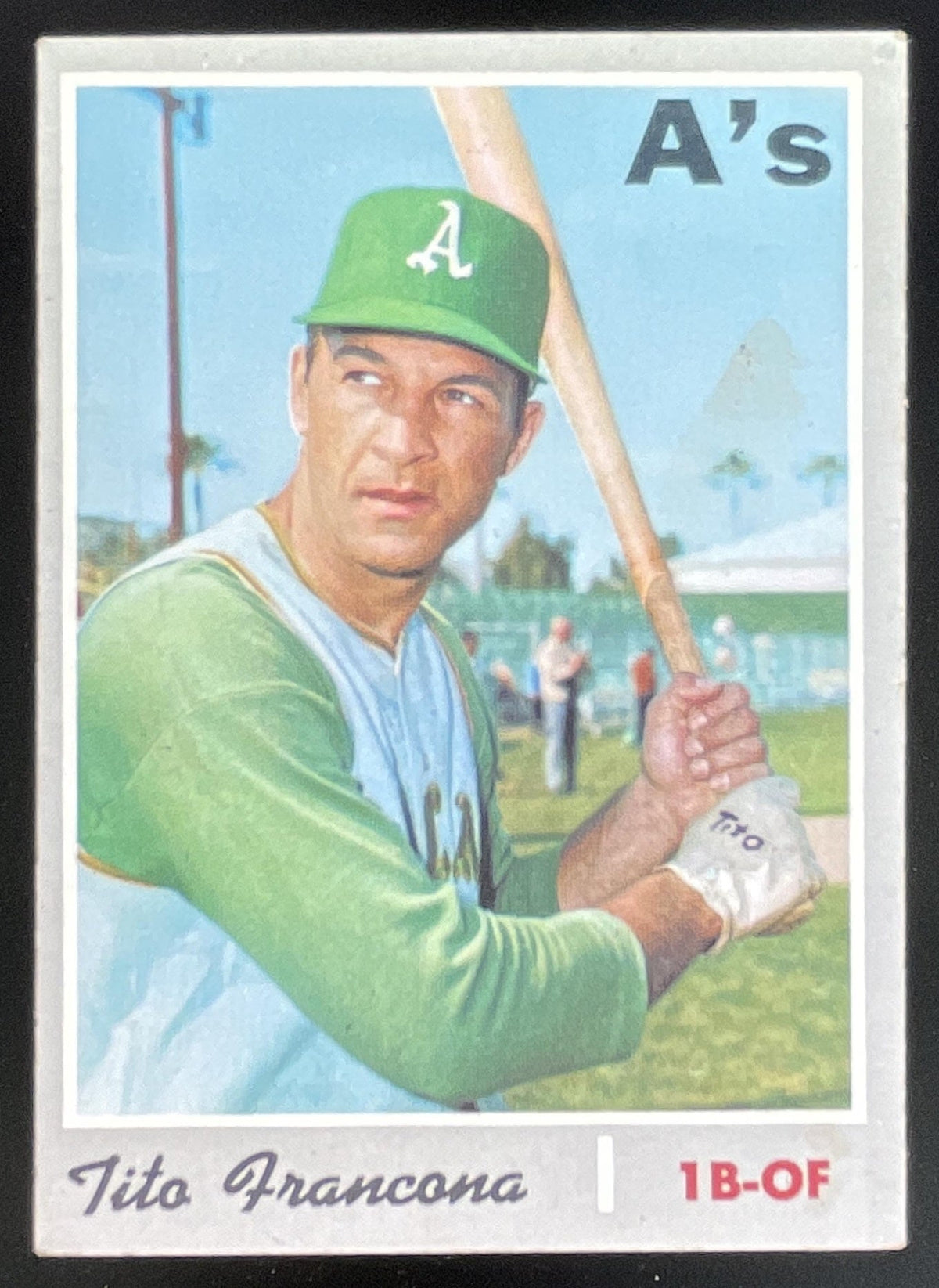 1970 Topps #663 Tito Francona product image 1, provided for visual reference and product detail review
