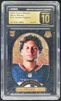 2025 Panini Mosaic Micro Mosaic #16 Jayden Higgins RC CGC 10 product image 1, provided for visual reference and product