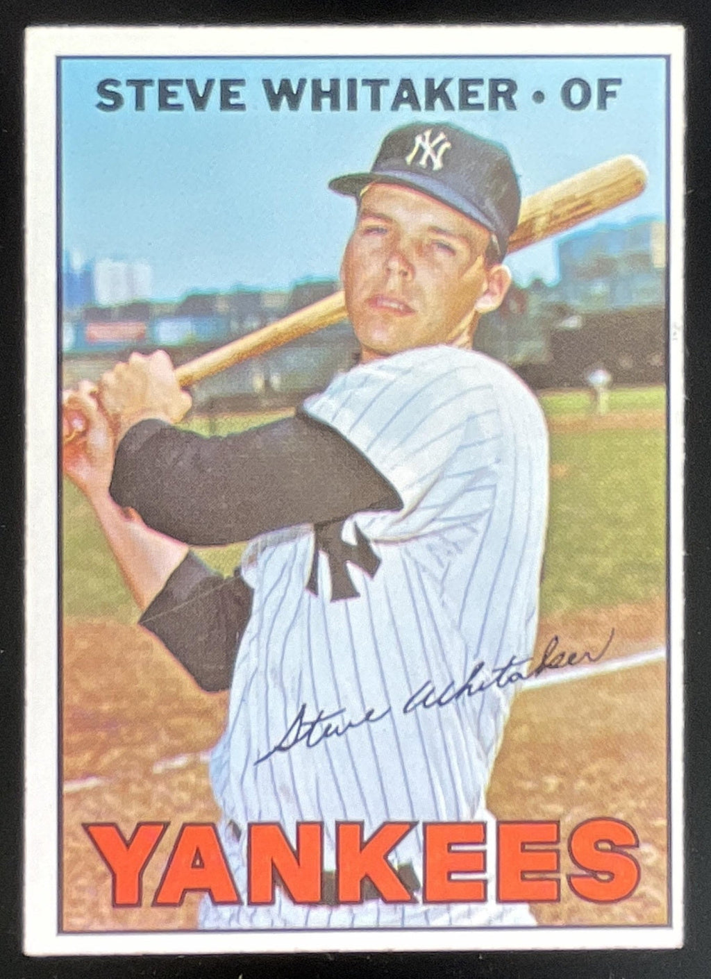 1967 Topps #277 Steve Whitaker RC product image 1, provided for visual reference and product detail review