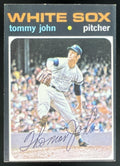 1971 Topps #520 Tommy John product image 1, provided for visual reference and product detail review