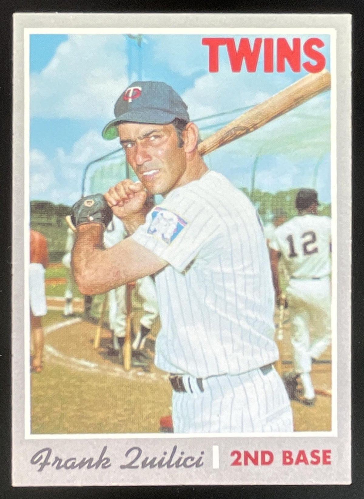 1970 Topps #572 Frank Quilici product image 1, provided for visual reference and product detail review