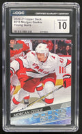 2020-21 Upper Deck #210 Morgan Geekie Young Guns RC CGC 10 product image 1, provided for visual reference and product detail
