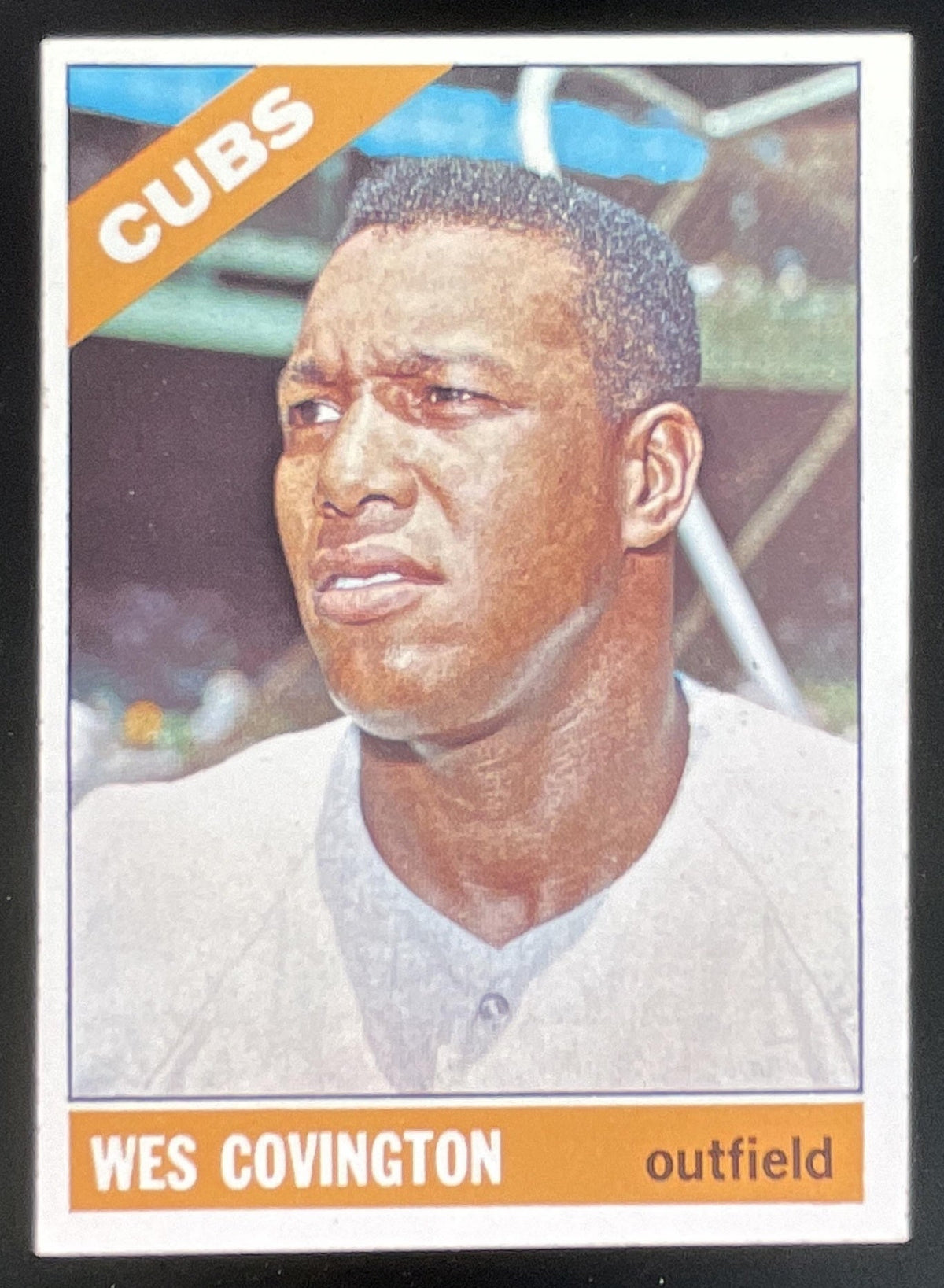 1966 Topps #484 Wes Covington product image 1, provided for visual reference and product detail review