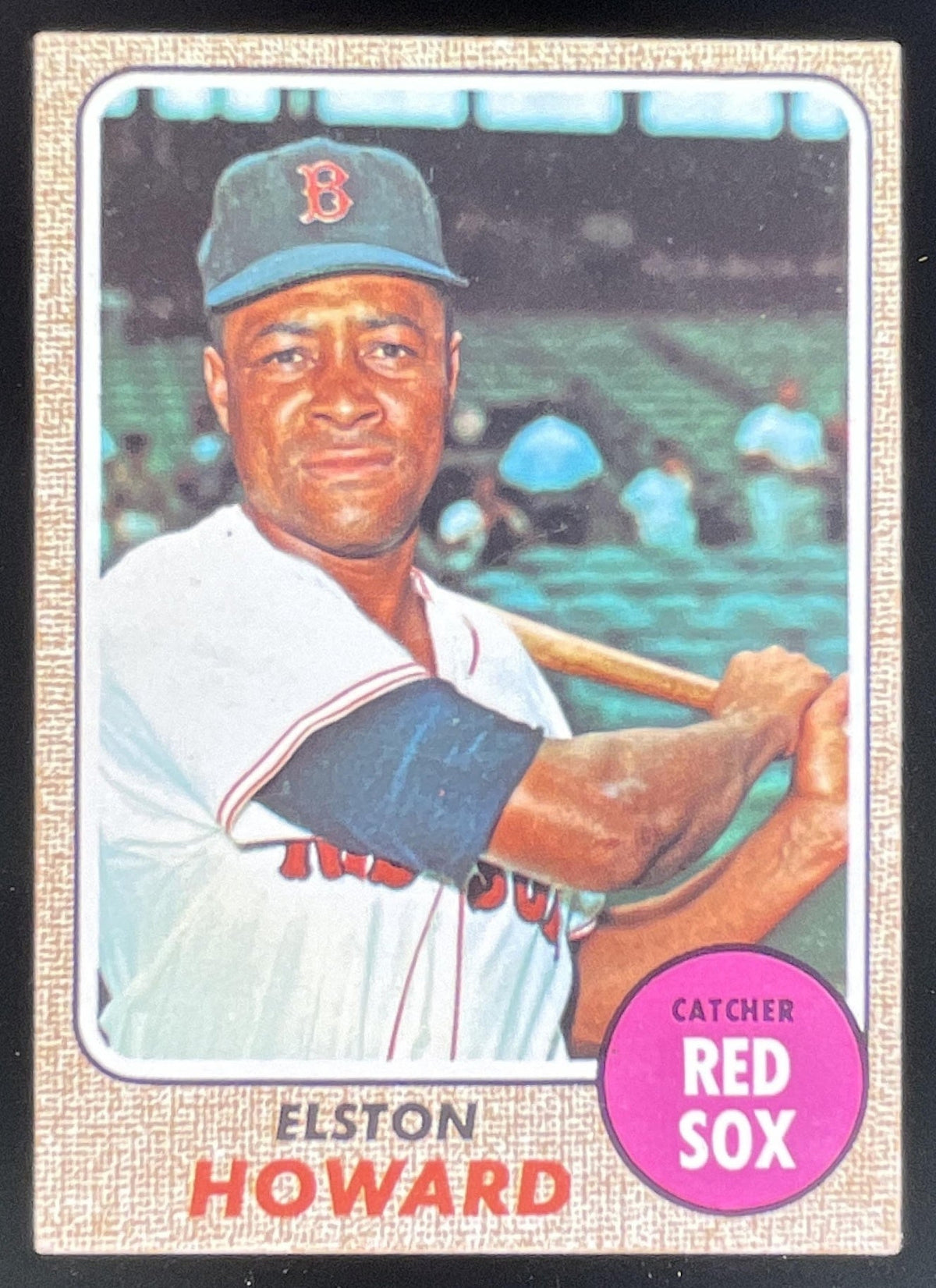 1968 Topps #167 Elston Howard product image 1, provided for visual reference and product detail review