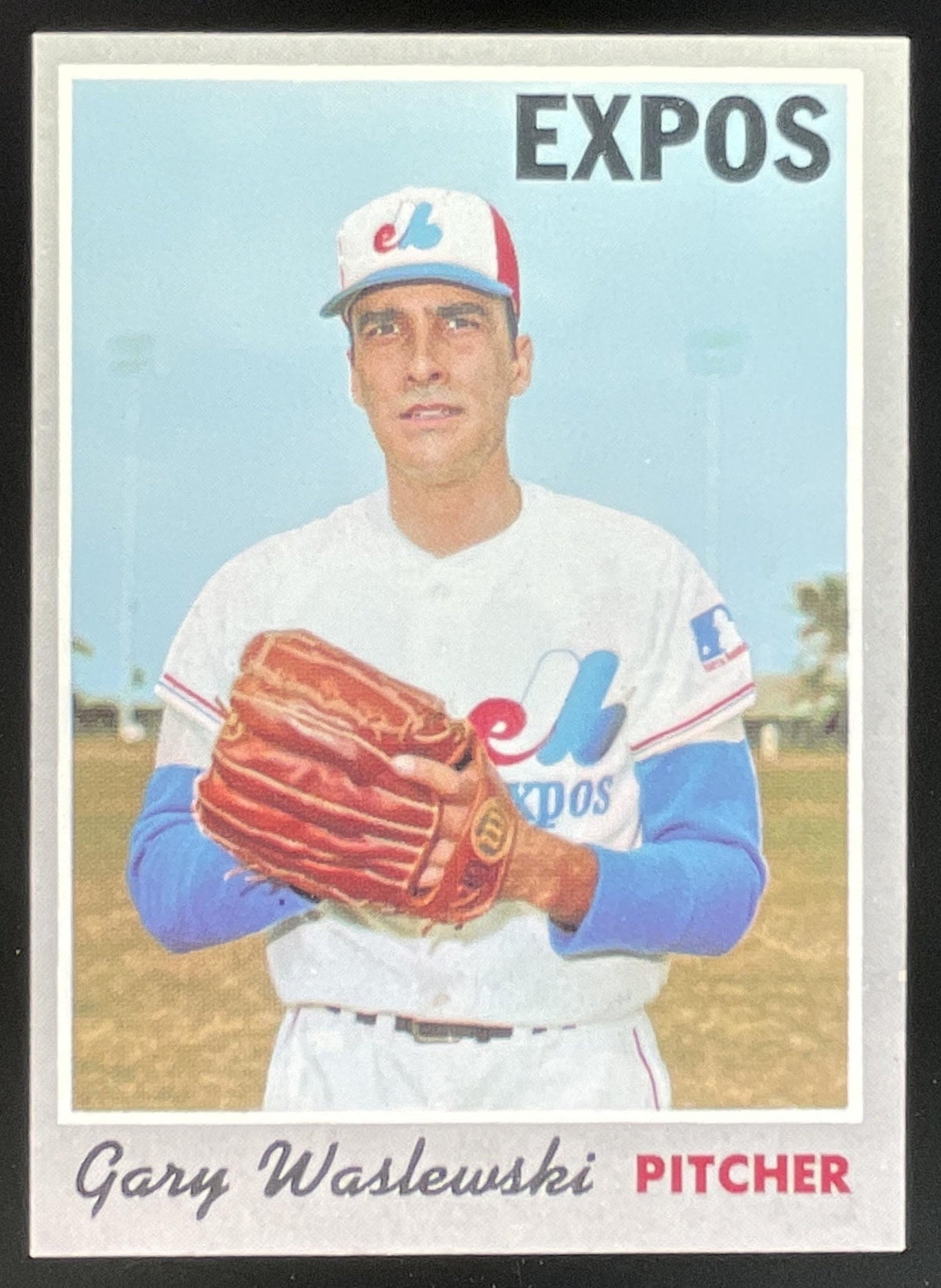 1970 Topps #607 Gary Waslewski product image 1, provided for visual reference and product detail review