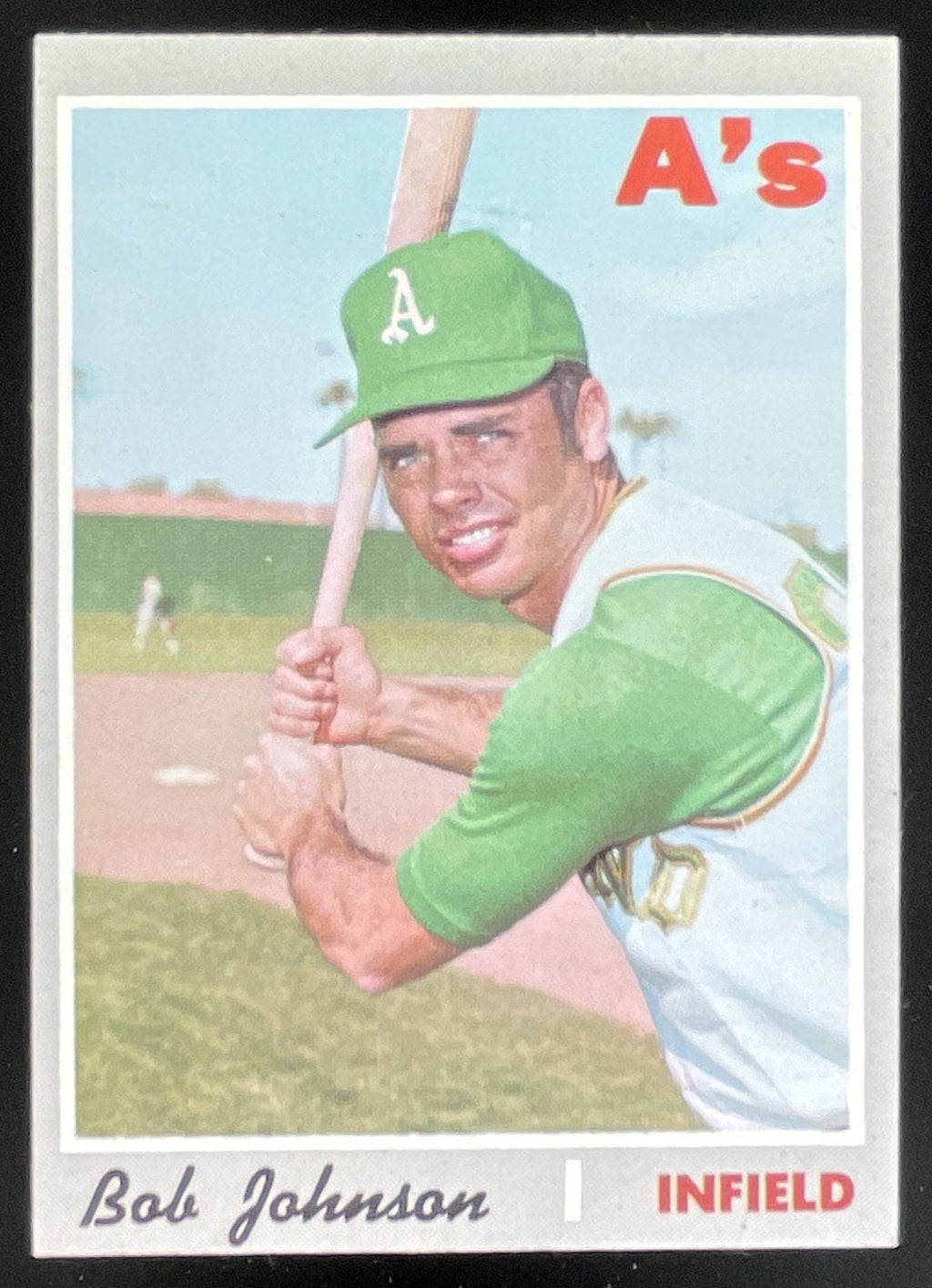 1970 Topps #693 Bob Johnson product image 1, provided for visual reference and product detail review