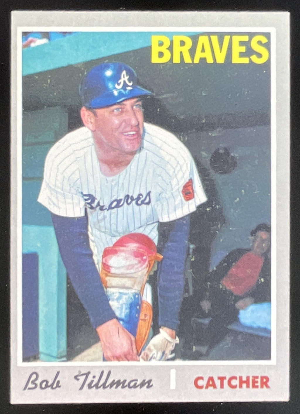 1970 Topps #668 Bob Tillman product image 1, provided for visual reference and product detail review