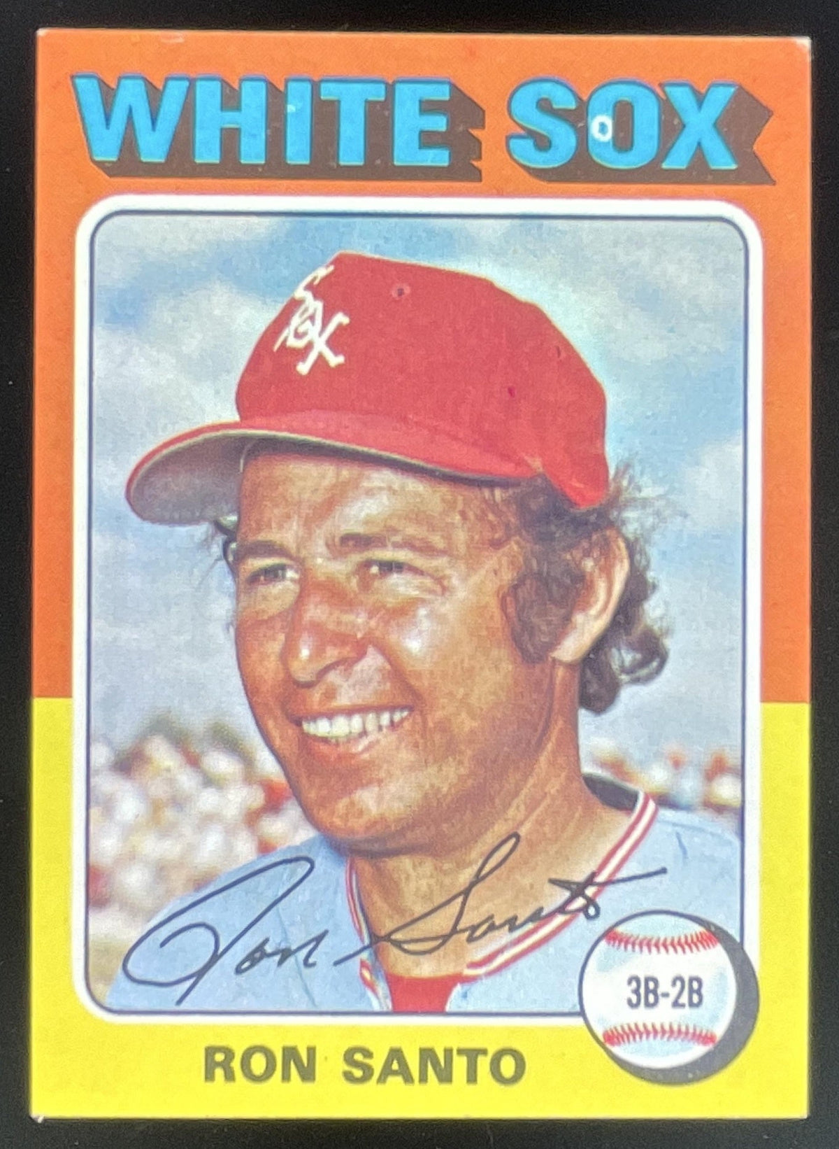 1975 Topps #35 Ron Santo product image 1, provided for visual reference and product detail review