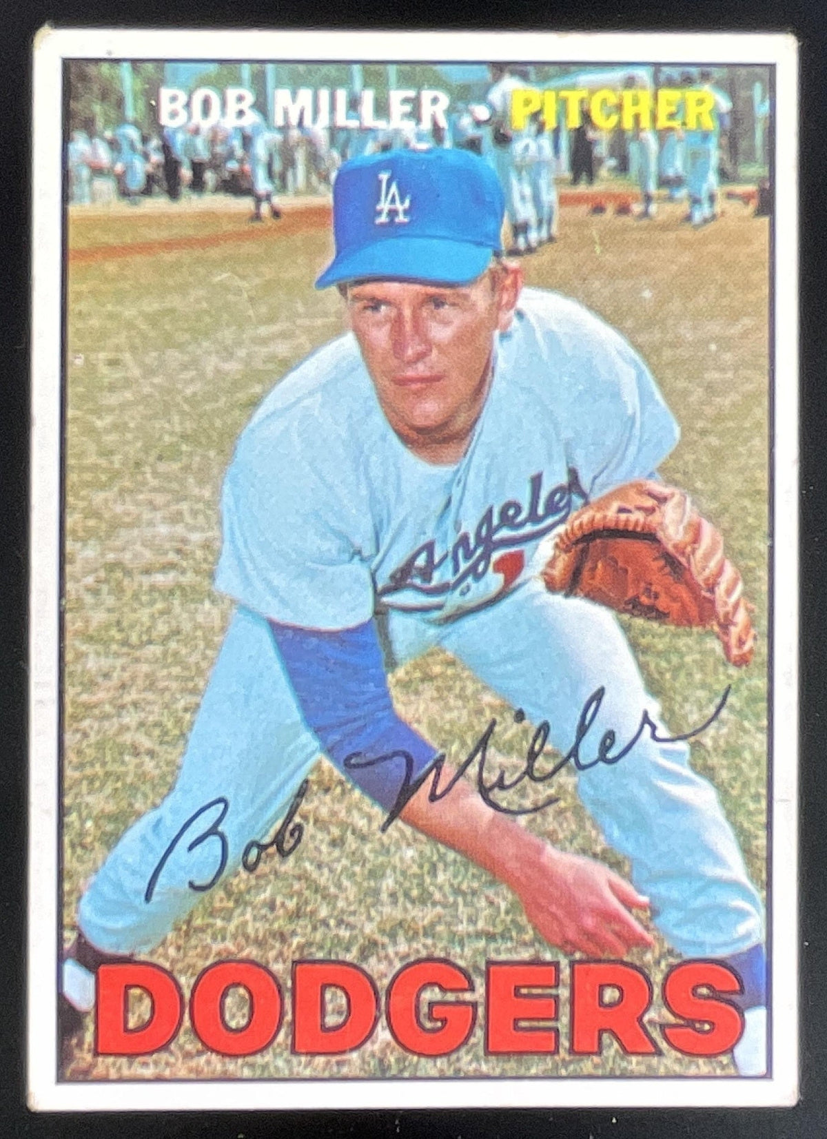 1967 Topps #461 Bob Miller product image 1, provided for visual reference and product detail review