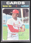 1971 Topps #521 Leron Lee product image 1, provided for visual reference and product detail review