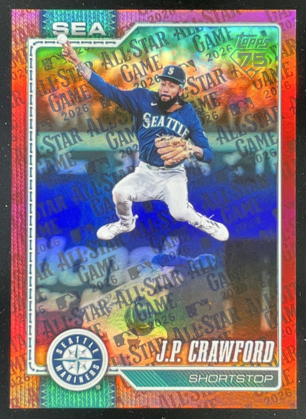 2026 Topps Series 2 All-Star Game Red Foil #525 Seattle Mariners Team Card /5 product image 1, provided for visual reference