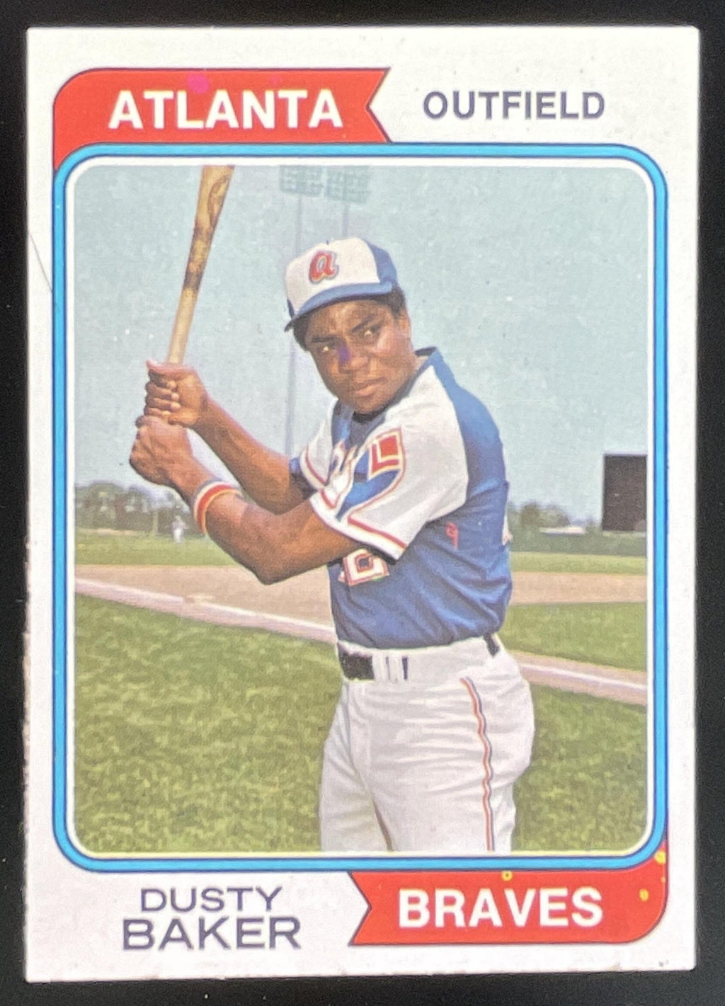1974 Topps #320 Dusty Baker product image 1, provided for visual reference and product detail review