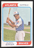 1974 Topps #320 Dusty Baker product image 1, provided for visual reference and product detail review