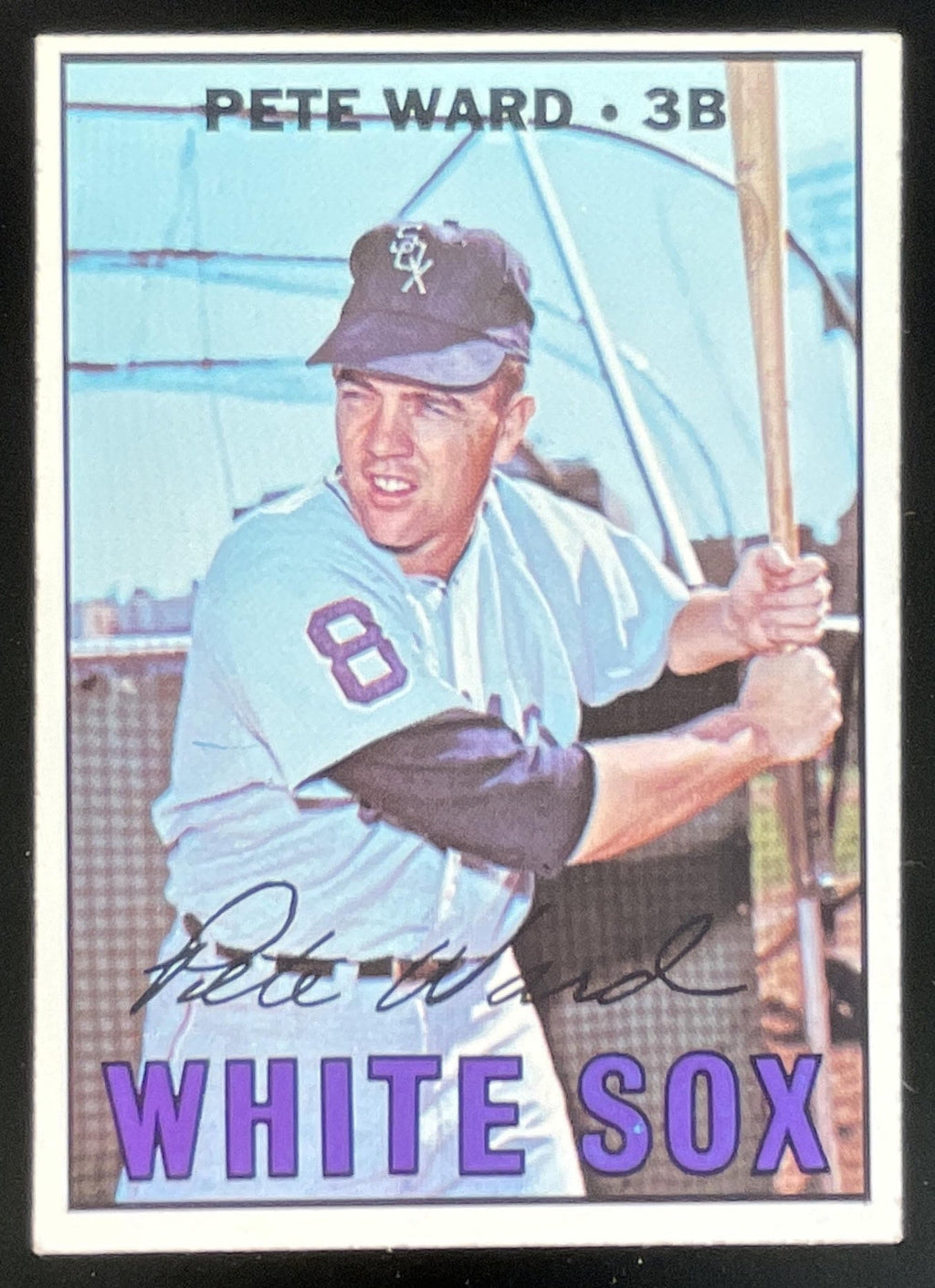 1967 Topps #436 Pete Ward product image 1, provided for visual reference and product detail review