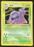 1999 Pokemon Fossil 1st Edition #13/62 Muk product image 1, provided for visual reference and product detail review