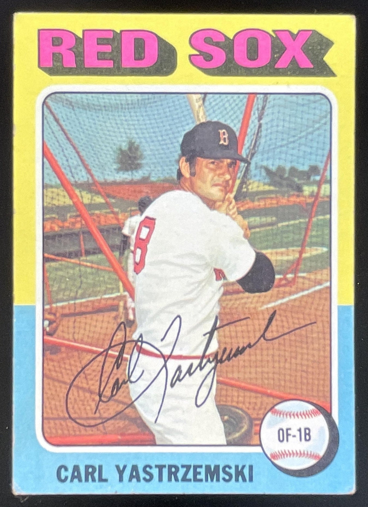 1975 Topps #280 Carl Yastrzemski product image 1, provided for visual reference and product detail review