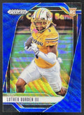 2025 Panini Prizm Draft Picks Blue Wave Prizm #71 Luther Burden III RC /299 product image 1, provided for visual reference