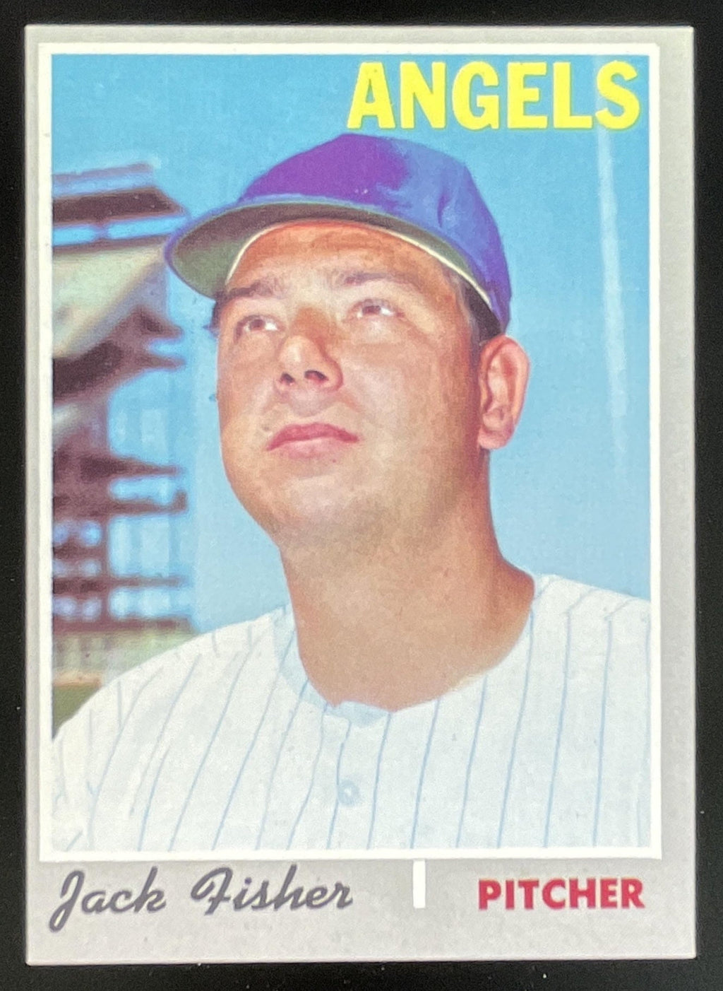 1970 Topps #684 Jack Fisher product image 1, provided for visual reference and product detail review