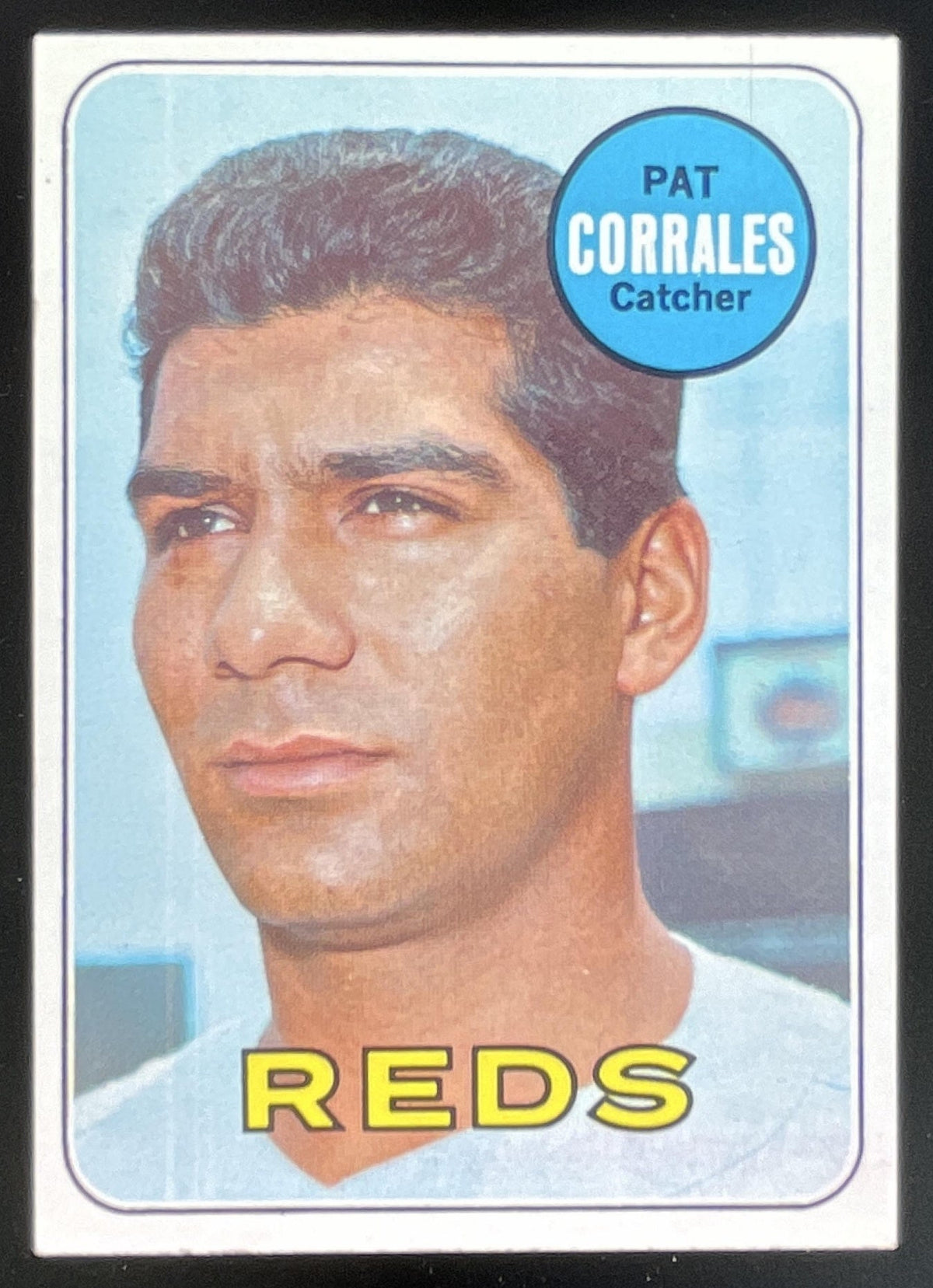 1969 Topps #382 Pat Corrales product image 1, provided for visual reference and product detail review