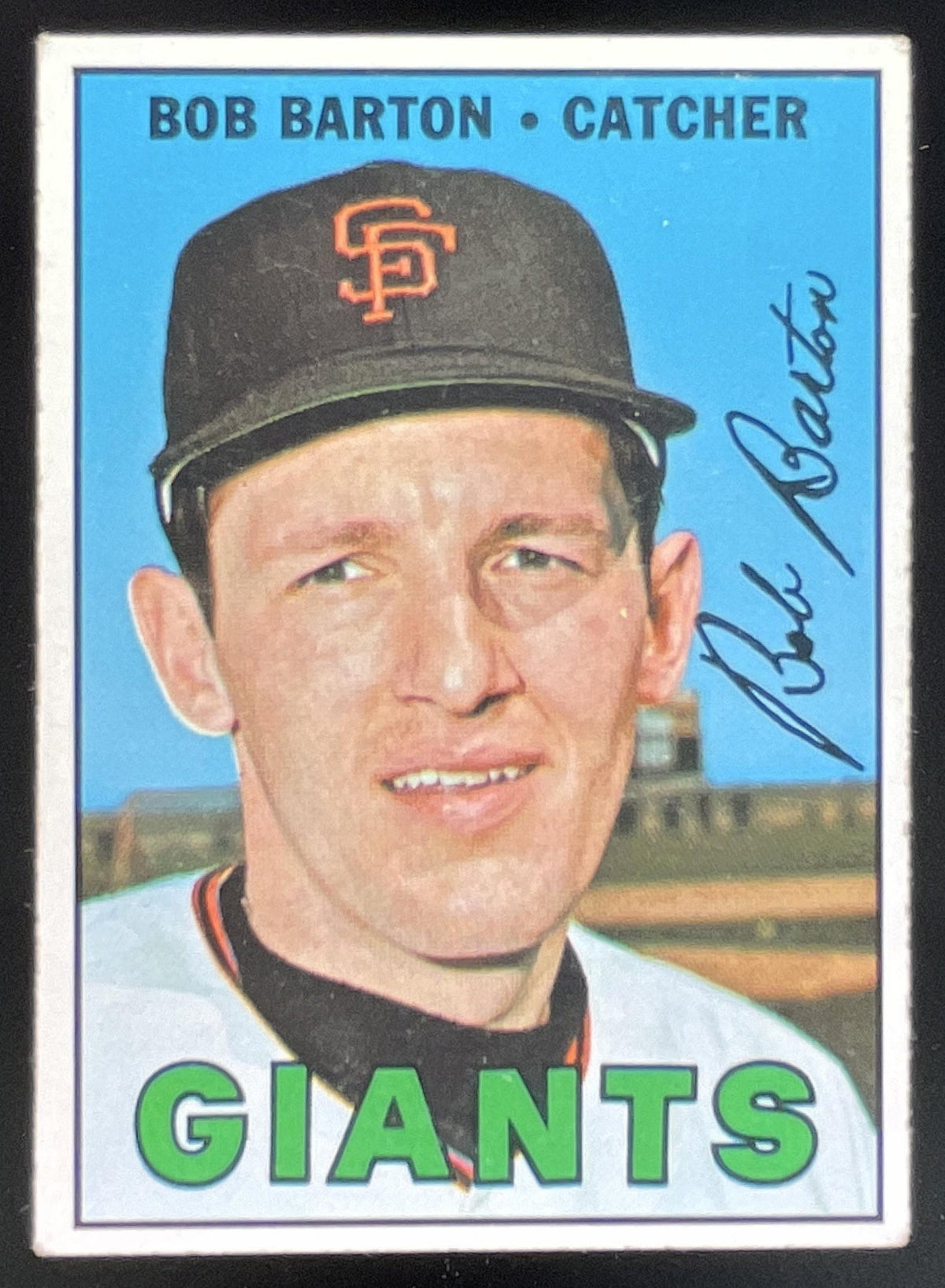 1967 Topps #462 Bob Barton product image 1, provided for visual reference and product detail review