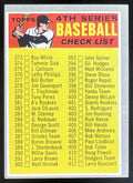 1970 Topps #343 4th Series Checklist 373-459 VAR product image 1, provided for visual reference and product detail review