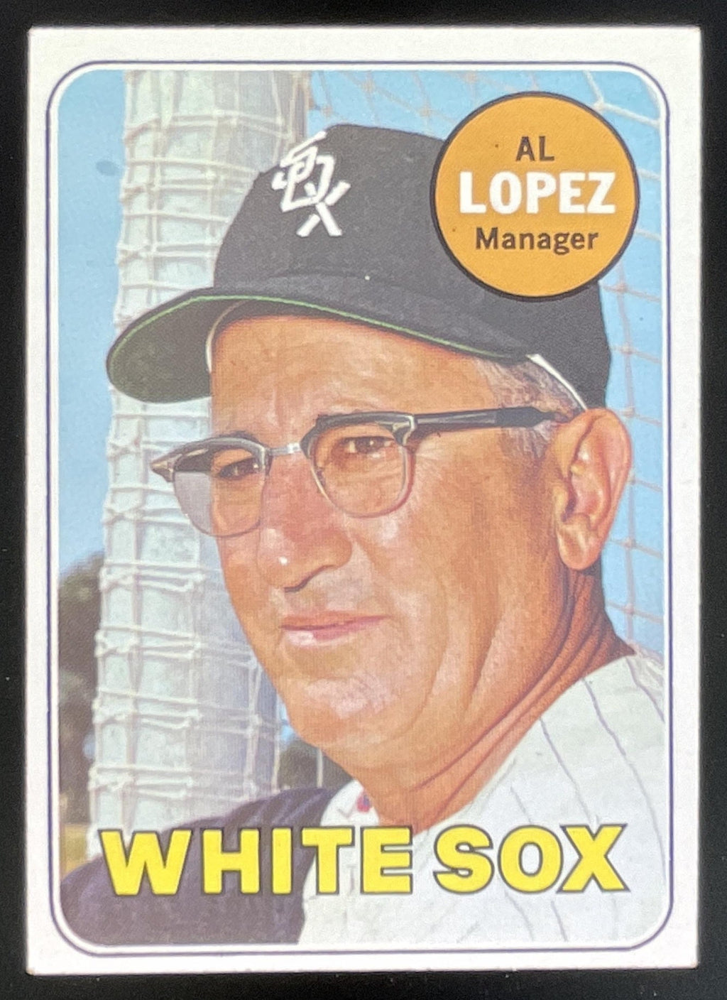 1969 Topps #527 Al Lopez product image 1, provided for visual reference and product detail review