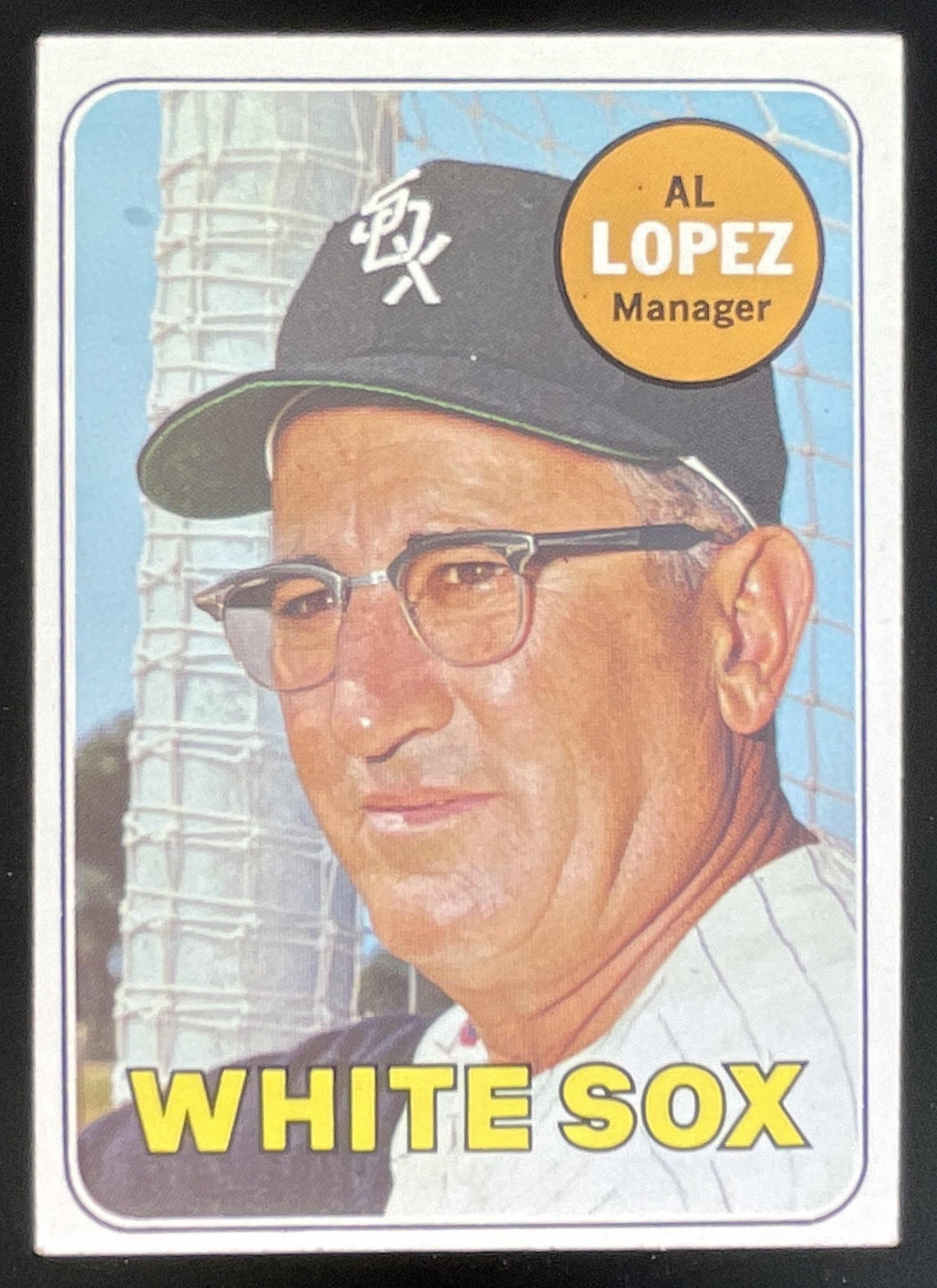 1969 Topps #527 Al Lopez product image 1, provided for visual reference and product detail review