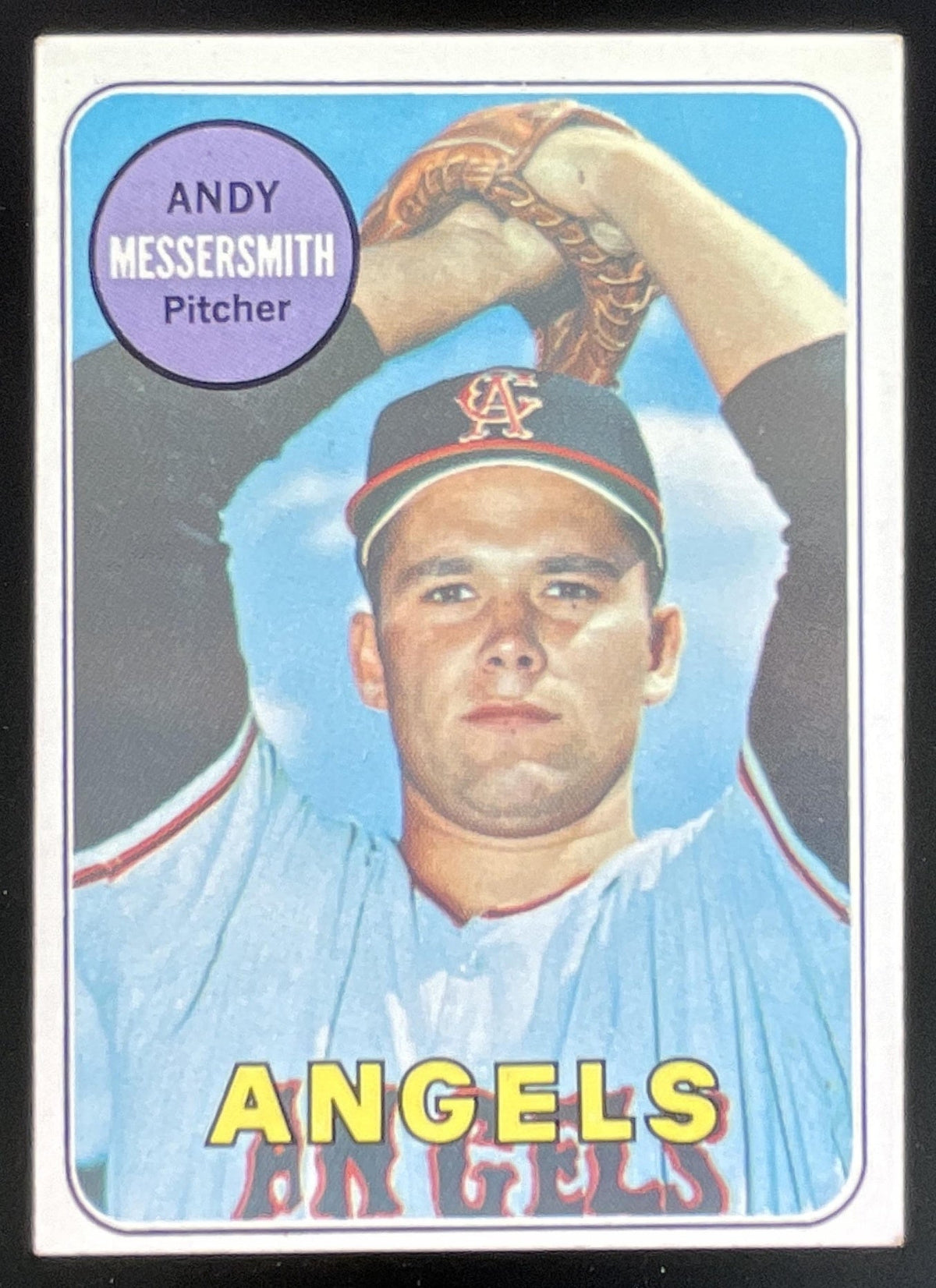 1969 Topps #296 Andy Messersmith RC product image 1, provided for visual reference and product detail review