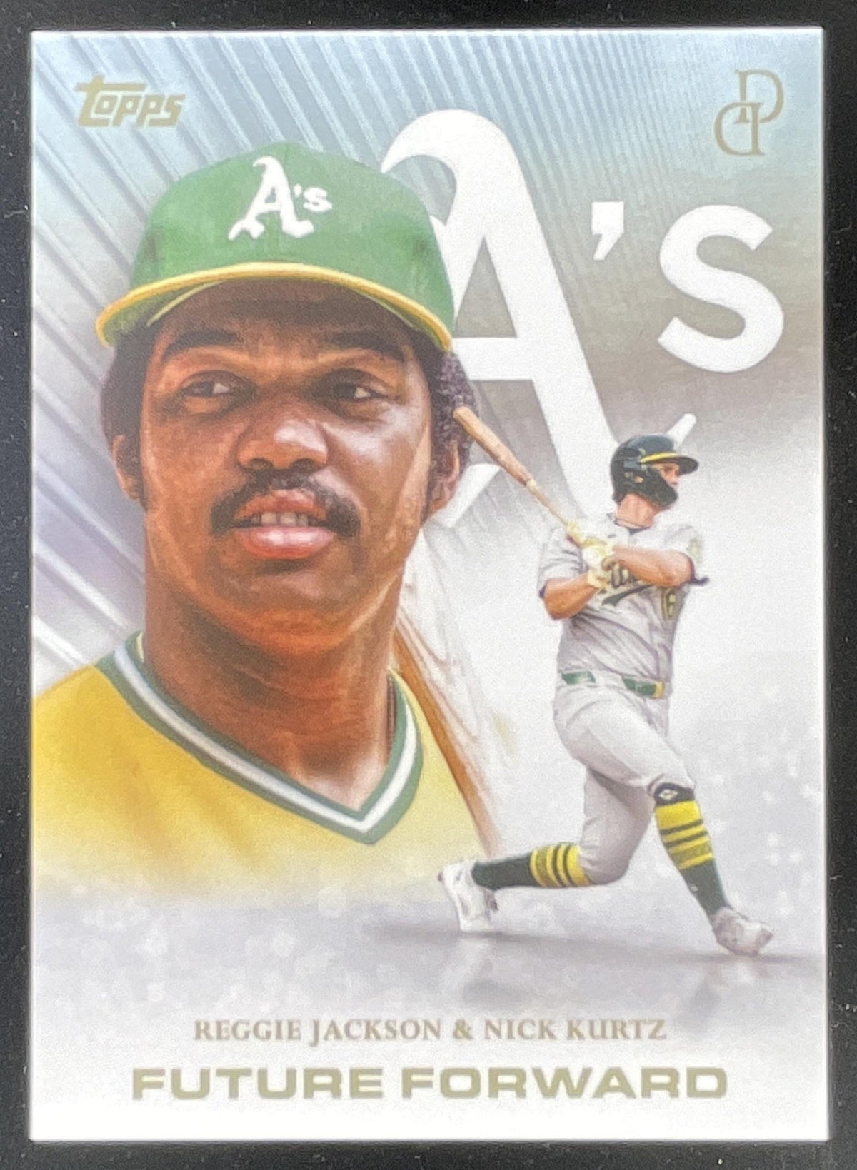 2026 Topps Dynamic Duals Future Forward #FF-1 Nick Kurtz Reggie Jackson RC product image 1, provided for visual reference