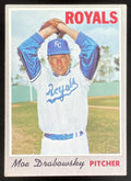1970 Topps #653 Moe Drabowsky product image 1, provided for visual reference and product detail review