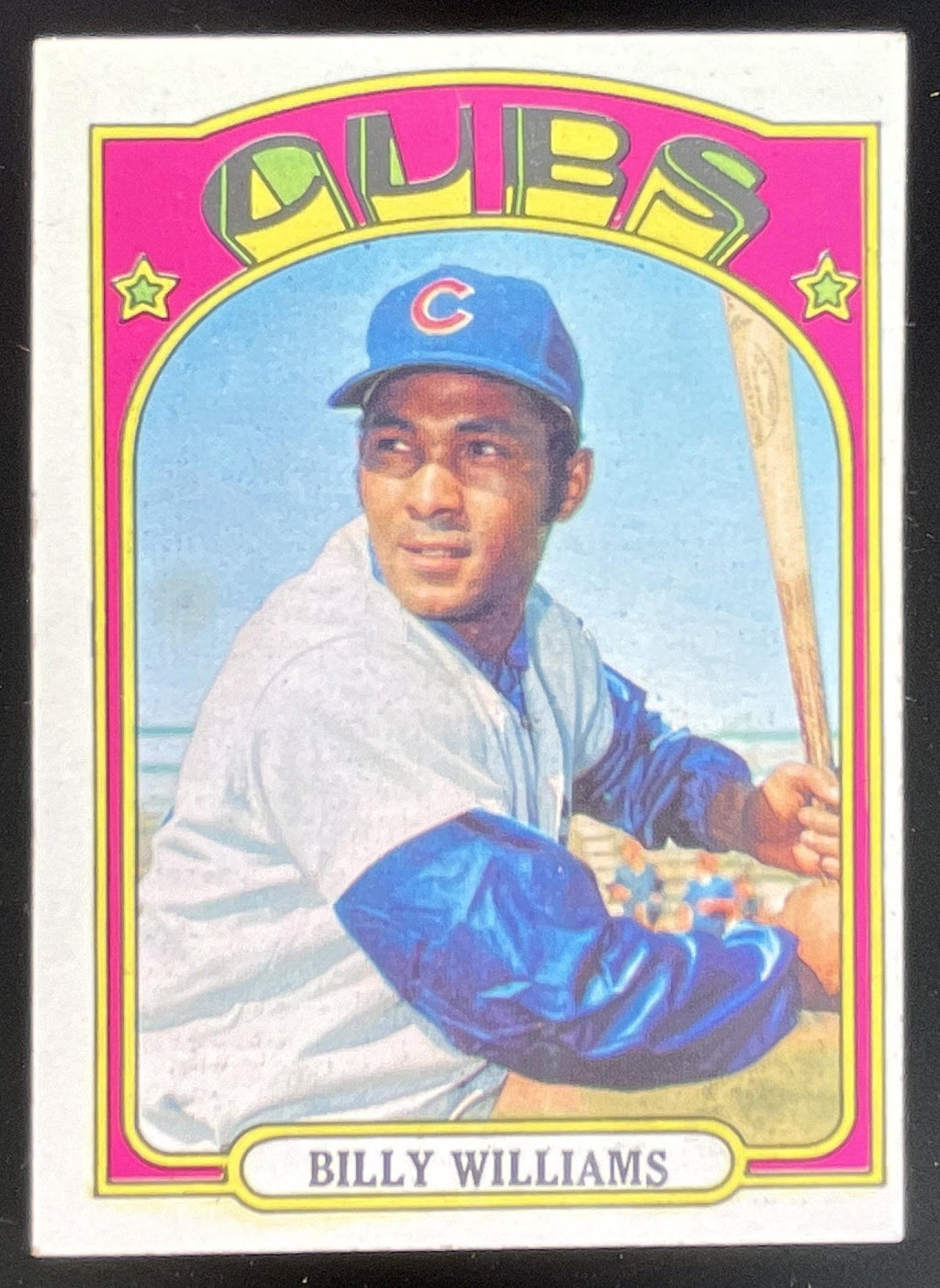 1972 Topps #439 Billy Williams product image 1, provided for visual reference and product detail review