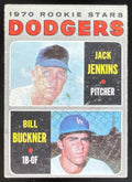 1970 Topps #286 Dodgers 1970 Rookie Stars Jack Jenkins Bill Buckner RC product image 1, provided for visual reference and