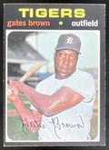 1971 Topps #503 Gates Brown product image 1, provided for visual reference and product detail review