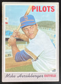 1970 Topps #596 Mike Hershberger product image 1, provided for visual reference and product detail review