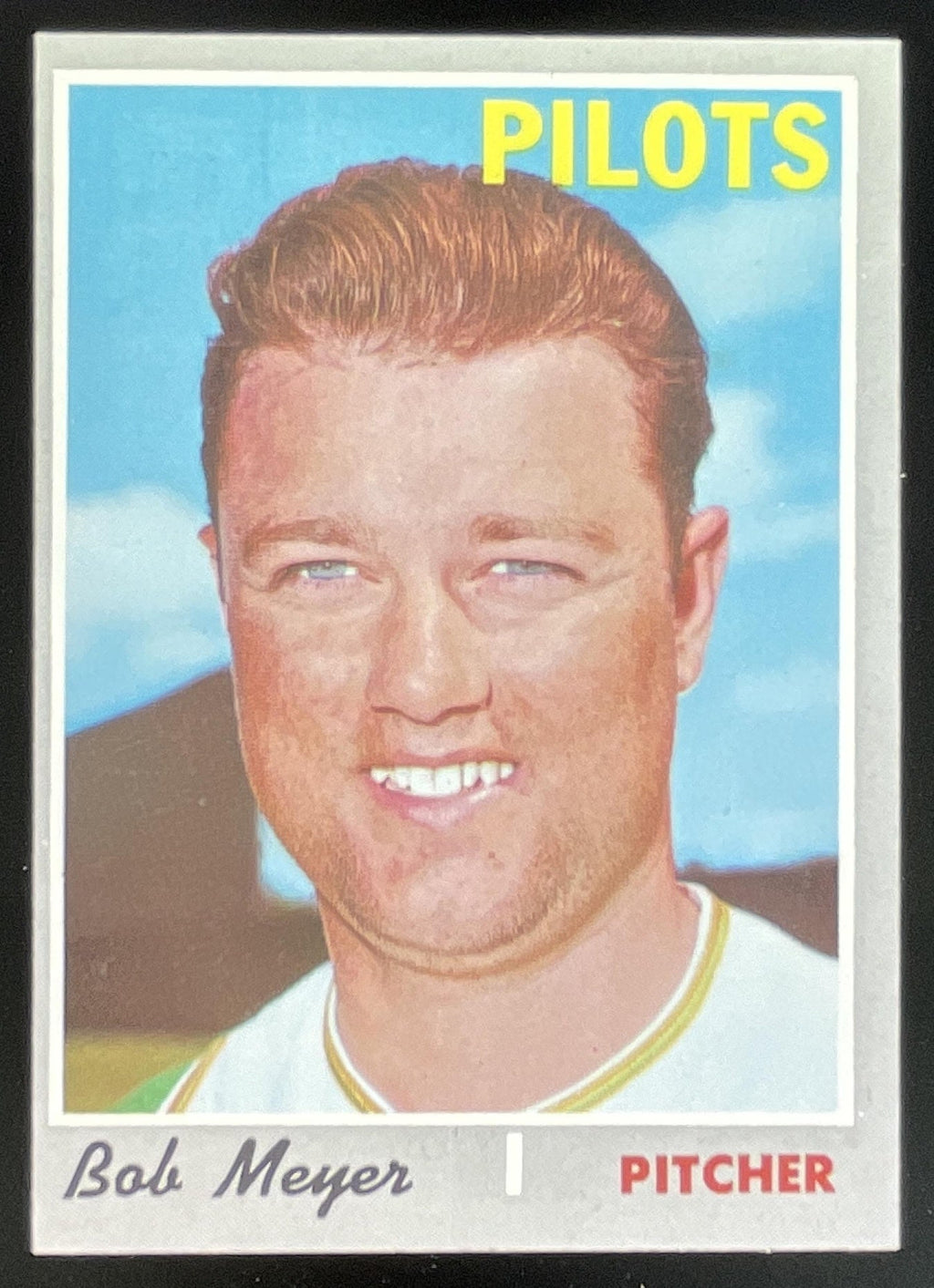 1970 Topps #667 Bob Meyer product image 1, provided for visual reference and product detail review