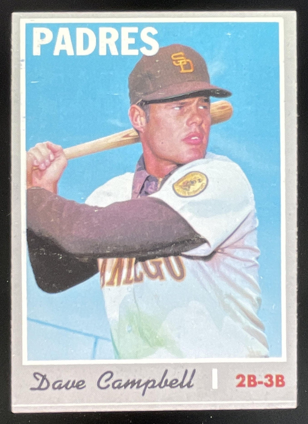 1970 Topps #639 Dave Campbell product image 1, provided for visual reference and product detail review