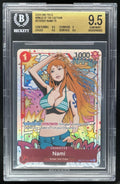 2024 One Piece Wings of The Captain Treasure Rare #ST01-007 Nami BGS 9.5 product image 1, provided for visual reference and