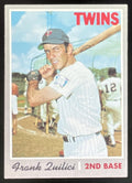 1970 Topps #572 Frank Quilici product image 1, provided for visual reference and product detail review