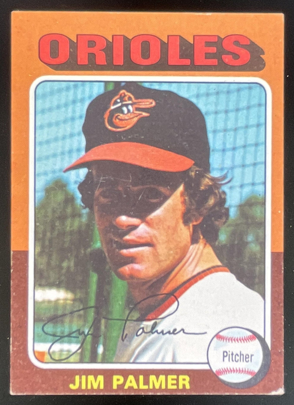 1975 Topps #335 Jim Palmer product image 1, provided for visual reference and product detail review