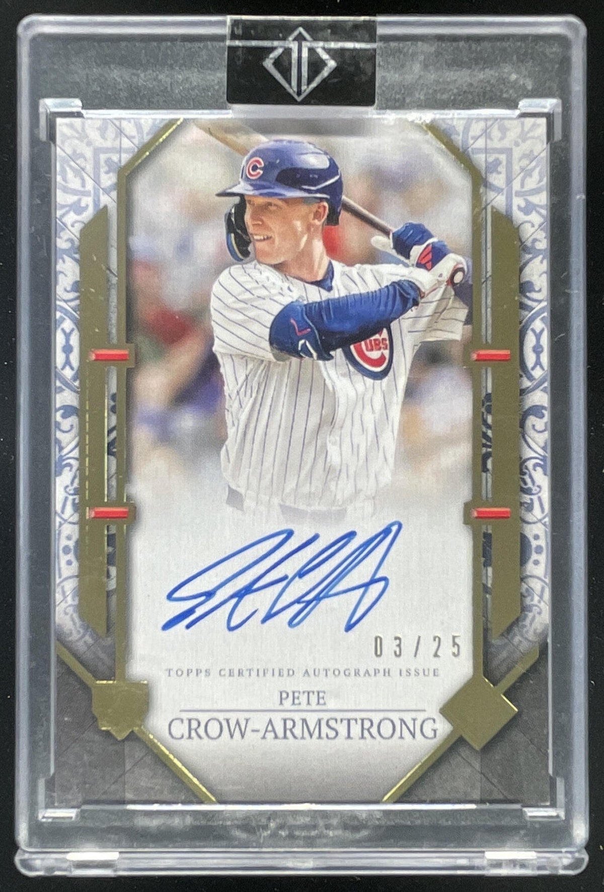 2024 Topps Transcendent Collection Showcase #PC Pete Crow-Armstrong RC Auto /25 product image 1, provided for visual