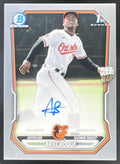 2026 Bowman Chrome Prospects Autograph #CPA-AR Ariel Roque RC Auto product image 1, provided for visual reference and
