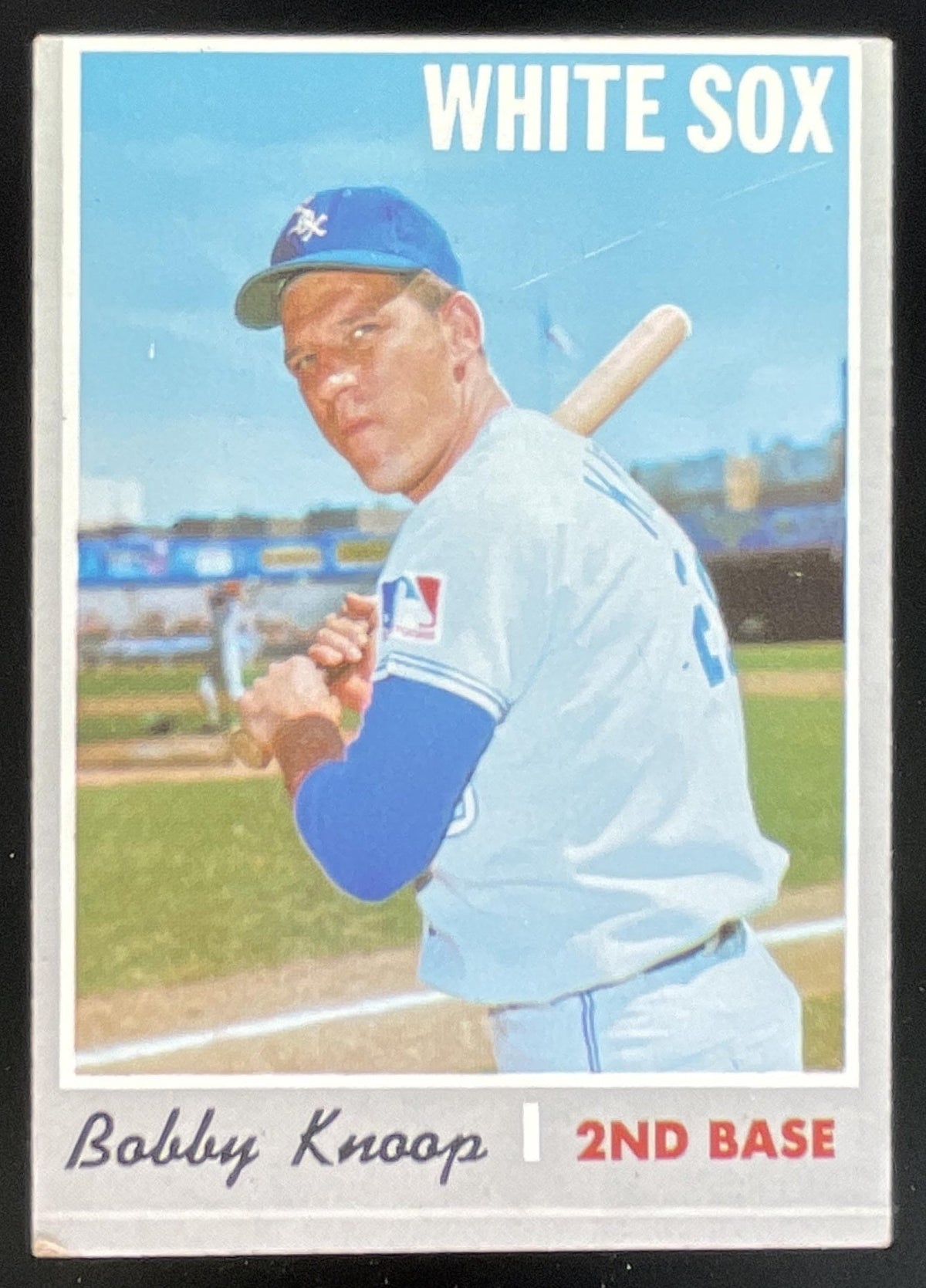 1970 Topps #695 Bobby Knoop product image 1, provided for visual reference and product detail review