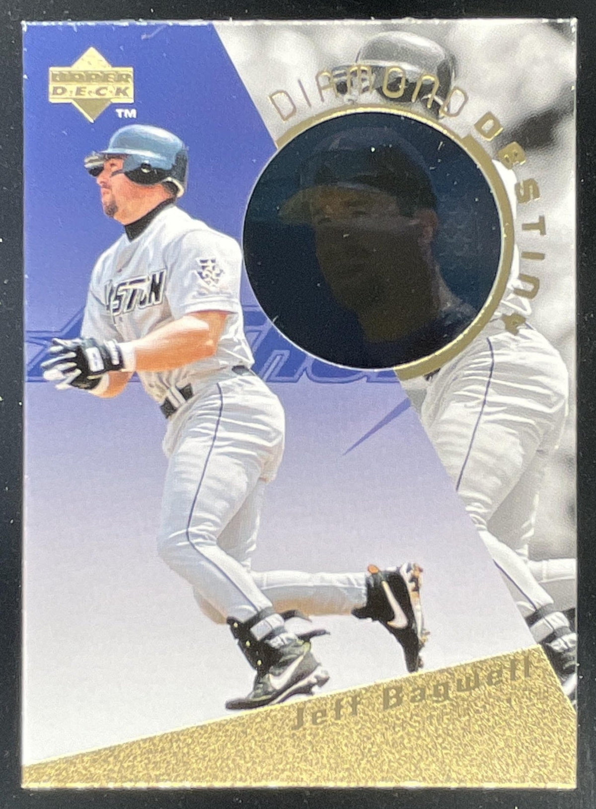 1996 Upper Deck Diamond Destiny Gold #DD21 Jeff Bagwell product image 1, provided for visual reference and product detail