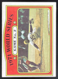 1972 Topps #225 1971 World Series Game No. 3 product image 1, provided for visual reference and product detail review