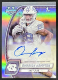 2024 Bowman Chrome University Chrome Prospect #PA-OHA Omarion Hampton Auto /299 product image 1, provided for visual