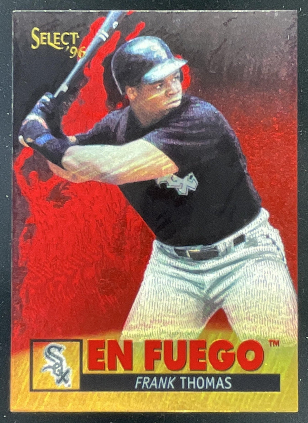 1996 Pinnacle Select En Fuego #2 Frank Thomas product image 1, provided for visual reference and product detail review